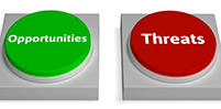 MINI threats opportunities buttons