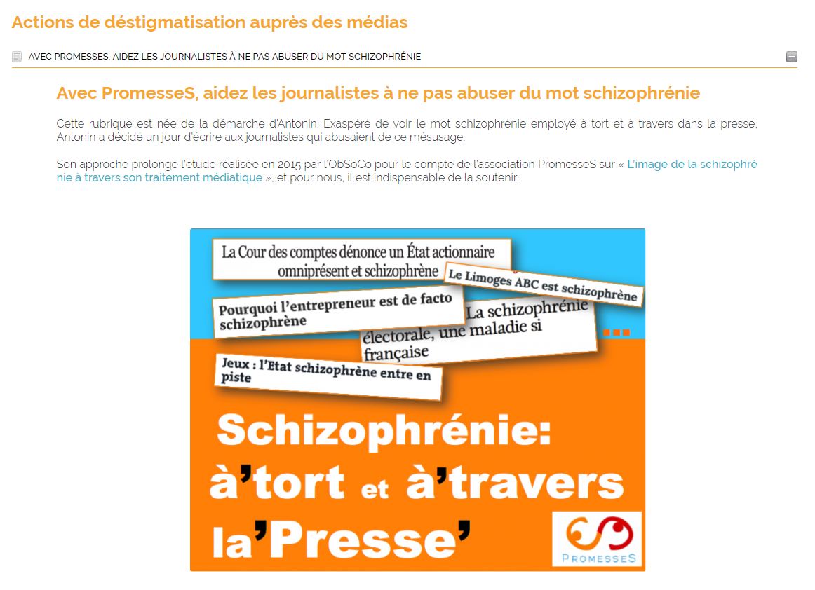 Capture promesses actions mdias