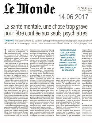 tribune Le Monde 14 juin 2017